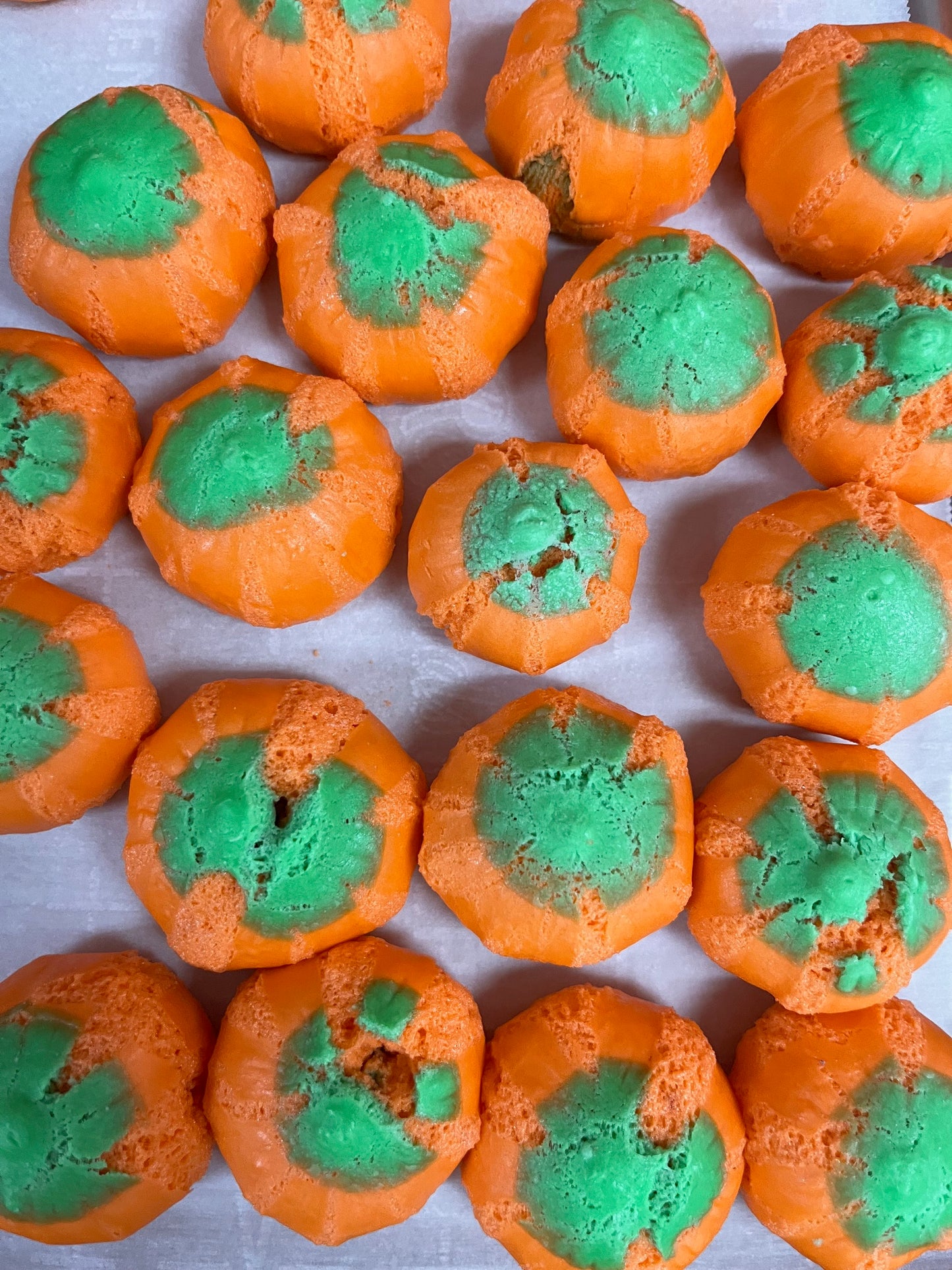 Frozen Candy Corn and Chill Patch Pumpkins