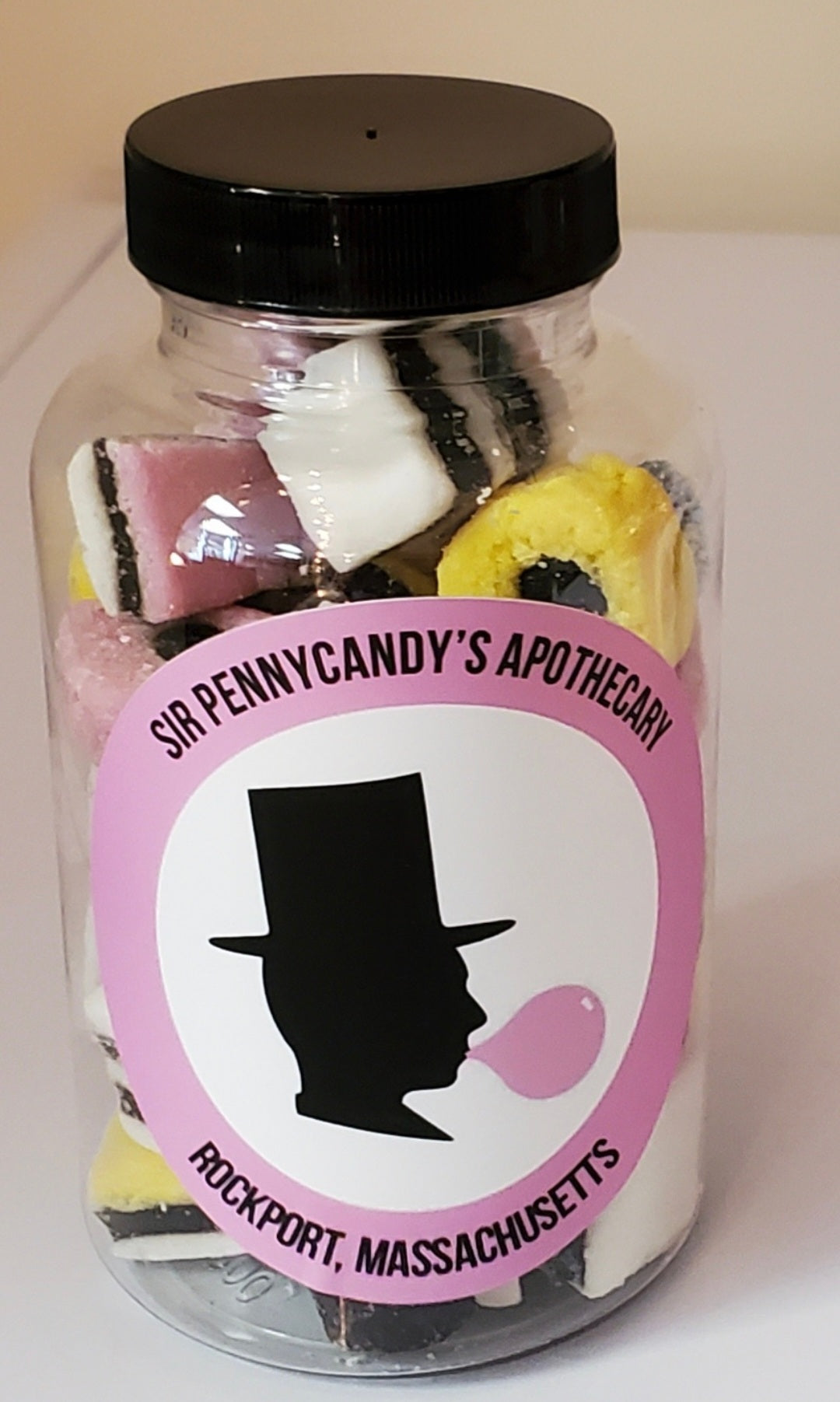 Penny candy "prescription" jars